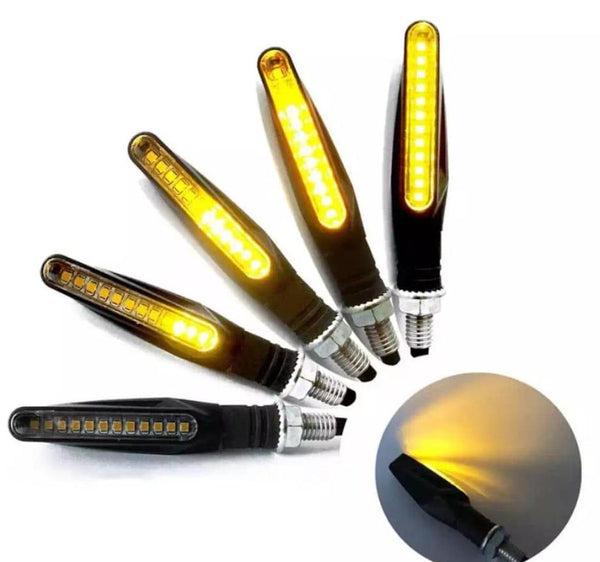 4 Pcs Straight LED Indicator Lights